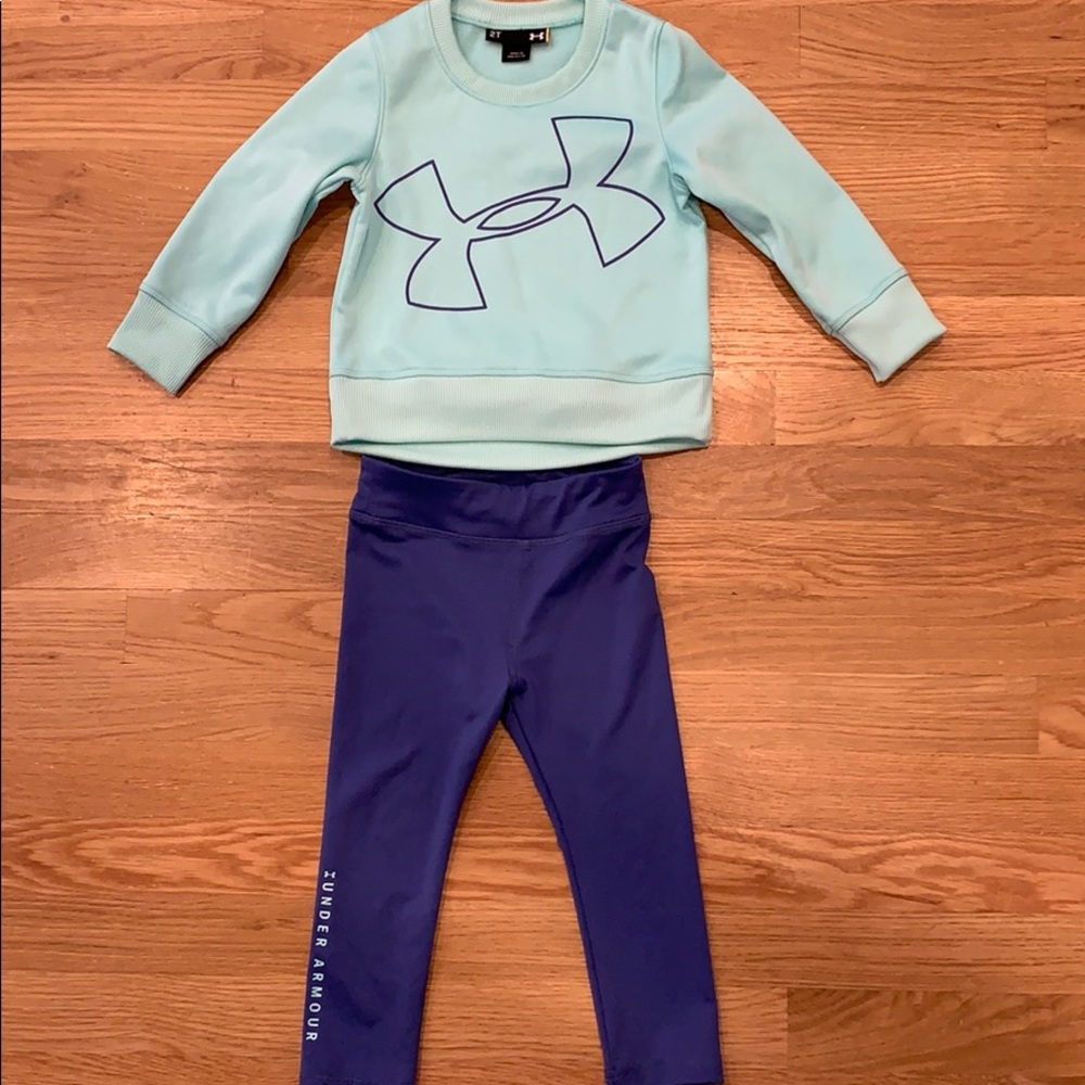 Under Armour sweatshirt and pants